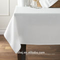 Cheap white Customized 100% Polyester Percale Fabric For Dinner Tablecloth